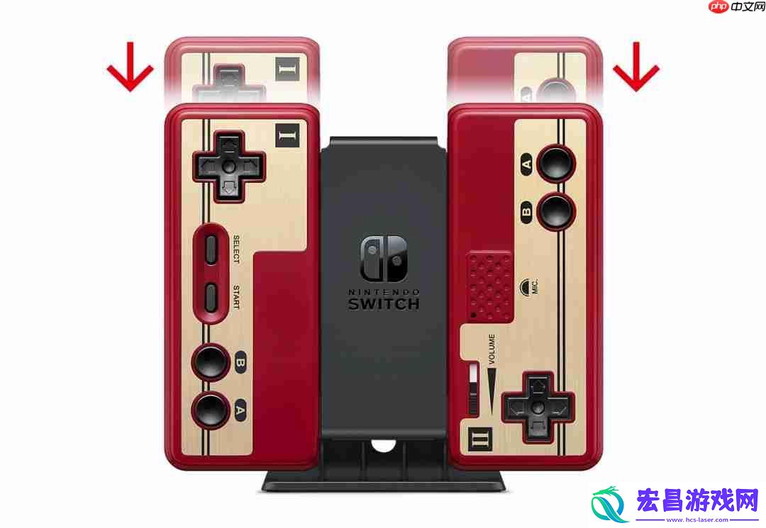 经典手柄连接Switch