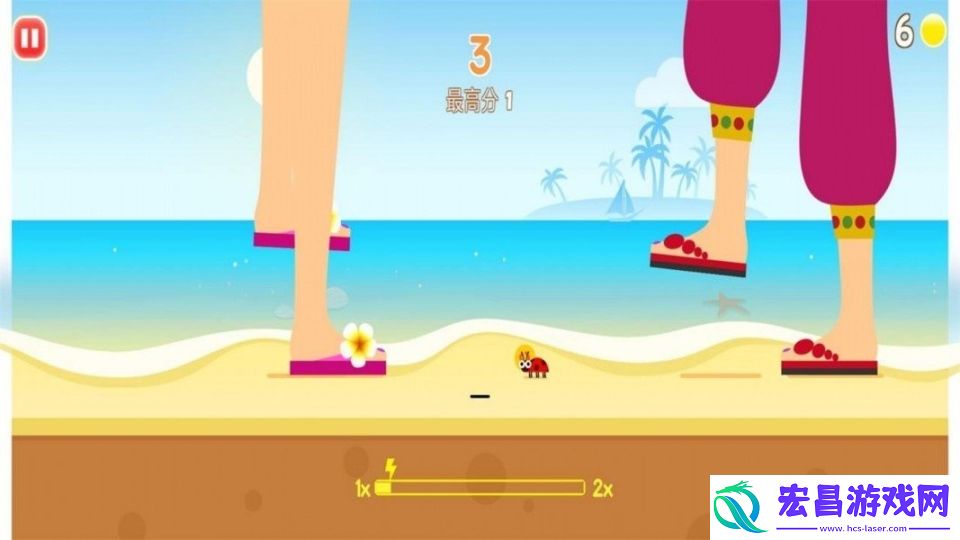昆虫躲避战截图