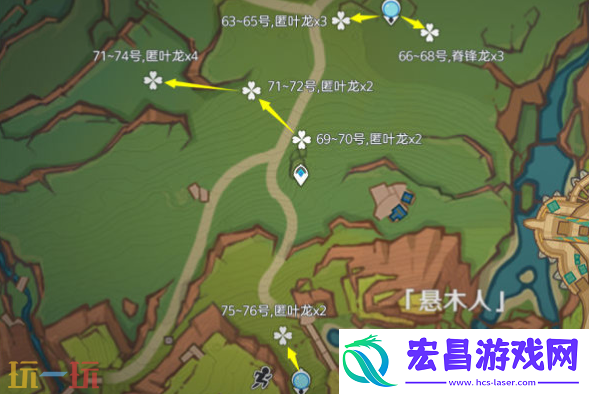 纳塔龙众讨伐路线位置分享