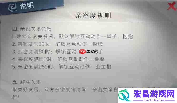 超自然行动组亲密度系统完全指南