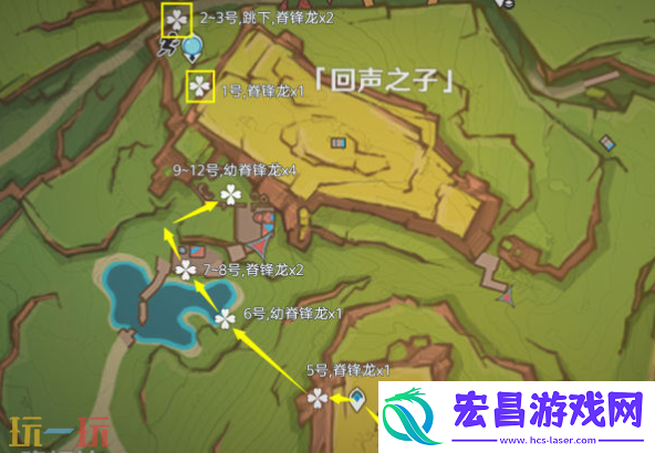 纳塔龙众讨伐路线位置分享