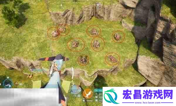 帕鲁花兔山山顶收集攻略