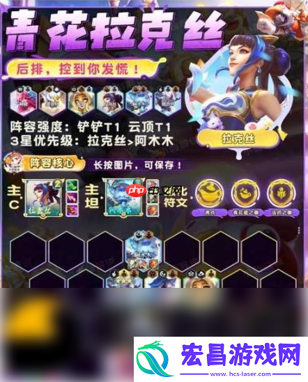 前期阵容选择攻略