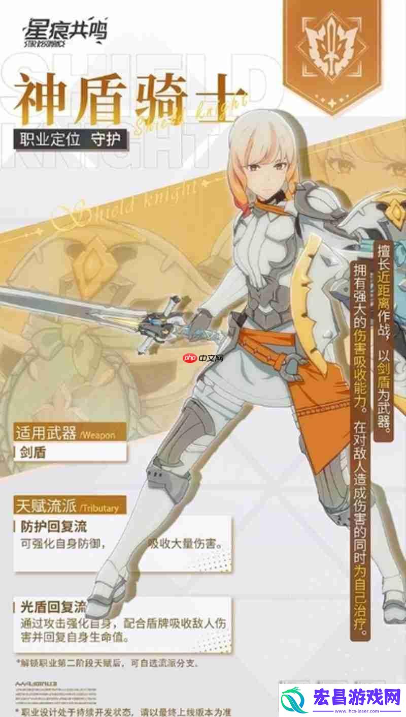 星痕共鸣神盾骑士怎么玩-神盾骑士职业流派详解