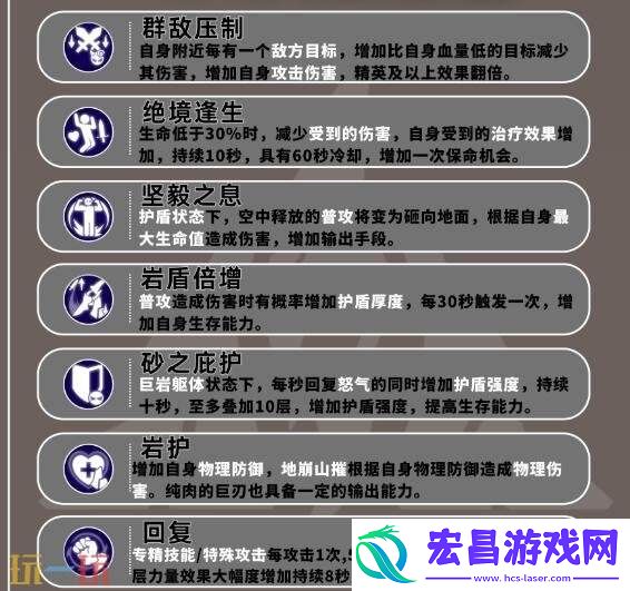 巨刃守护者岩盾流职业培养攻略