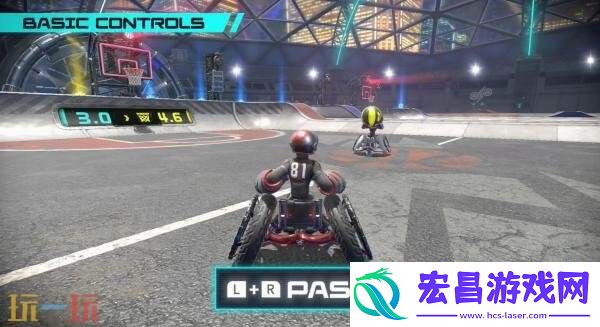 3V3轮椅篮球拖曳&突破七分钟概览预告发布