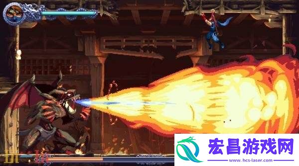 横版卷轴经典平台动作忍者外传