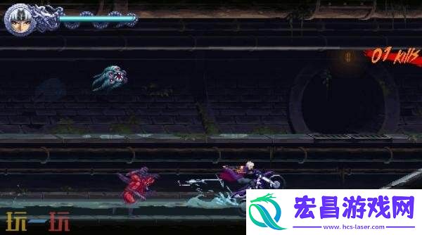 横版卷轴经典平台动作忍者外传