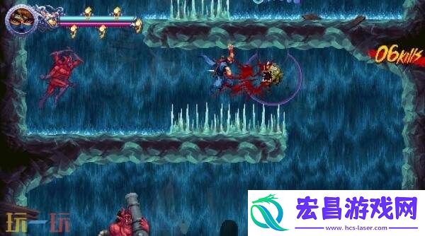 横版卷轴经典平台动作忍者外传