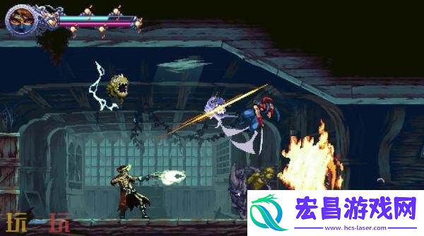 横版卷轴经典平台动作忍者外传