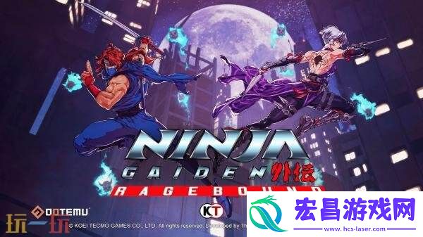 横版卷轴经典平台动作忍者外传