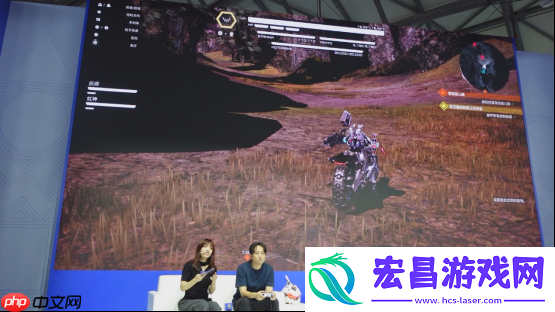 真有游戏制作人穿机甲上台演出