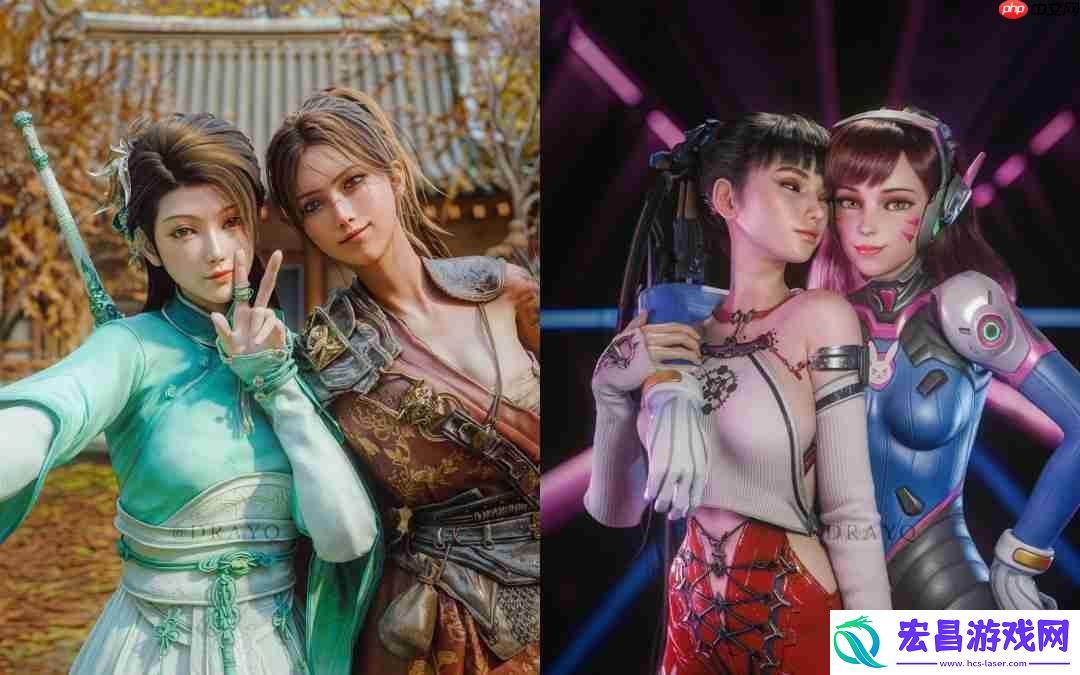 月清疏和无常依偎
