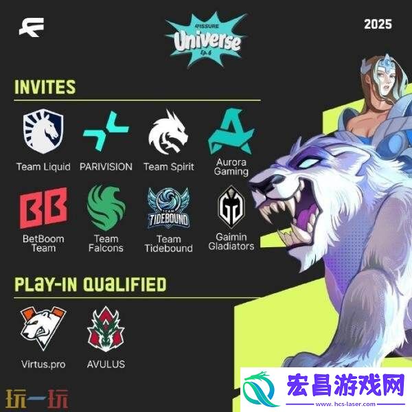 DOTA2裂变宇宙S6直邀队伍公布！中国队Tidebound参赛！