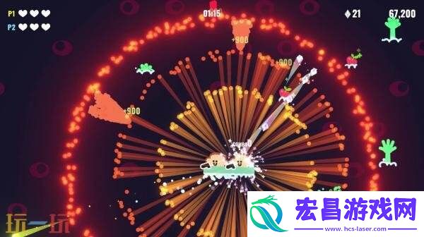 多人合作游戏枪豆人现已正式发售