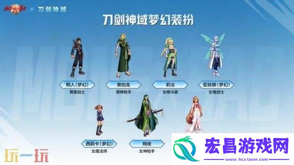 DNF手游×刀剑神域联动外观爆料！重新开启热血冒险！