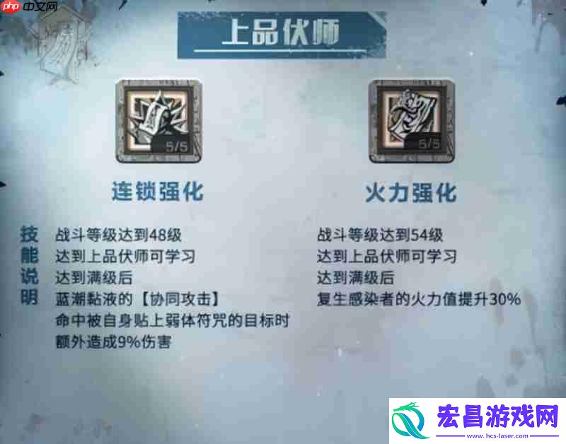伏师职业全阶段技能解析