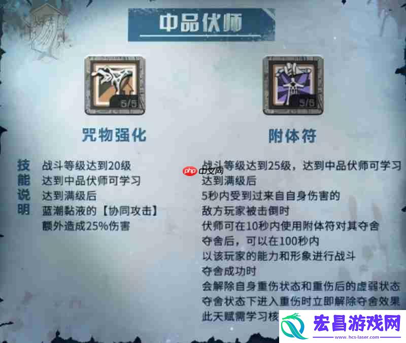 伏师职业全阶段技能解析