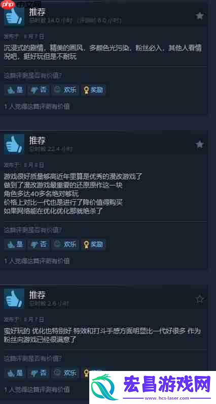 火之神血风谭2Steam多半好评