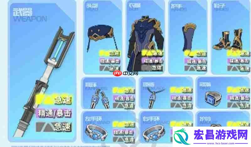 各职业武器搭配攻略
