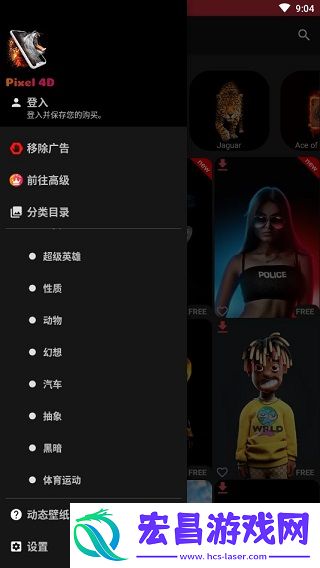 Pixel4D壁纸截图