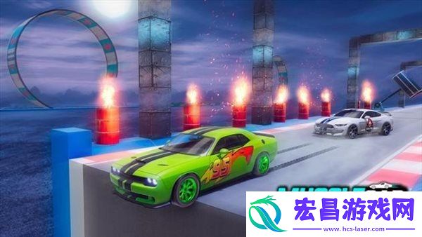 危险的高空肌肉车特技（MuscleCarStunts）