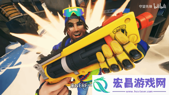 守望先锋×NERF联动！7个英雄的武器变塑料玩具！