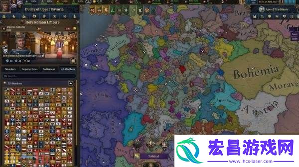 策略游戏续作欧陆风云5将于11月5日发售