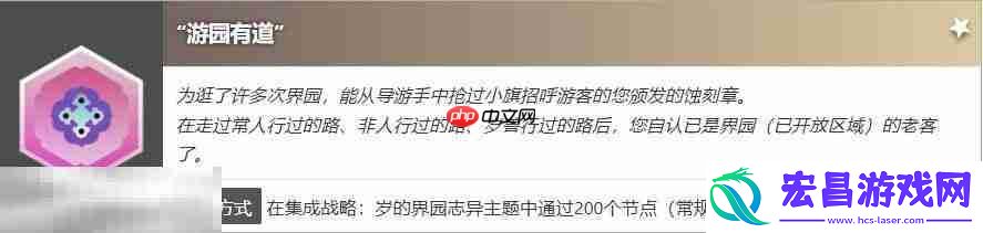 蚀刻章游园有道收集攻略