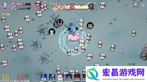 魔法肉鸽弹幕射击游戏小女巫幸存者现已正式发售