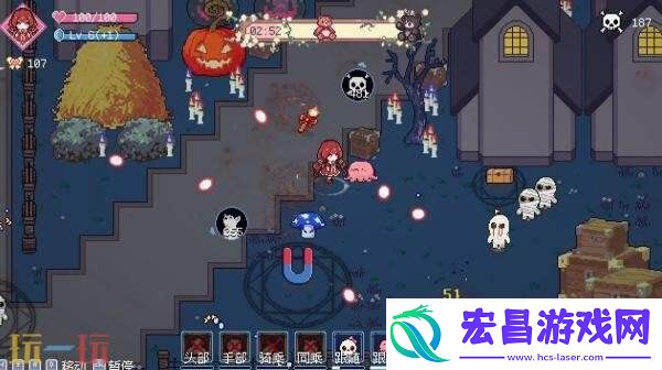 魔法肉鸽弹幕射击游戏小女巫幸存者现已正式发售