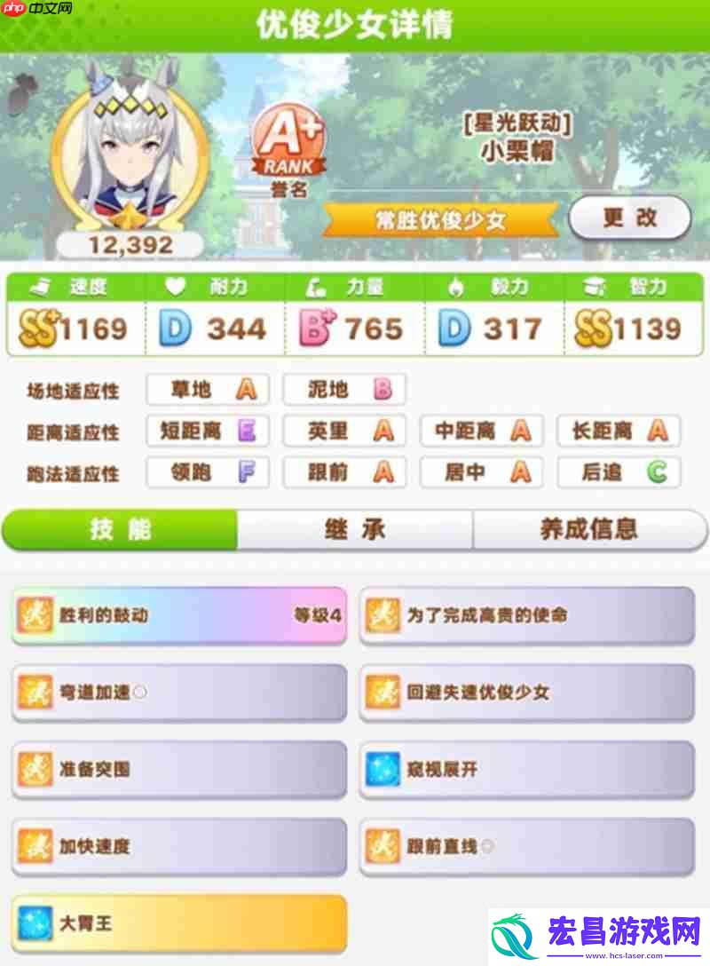 初期赛马娘选择推荐