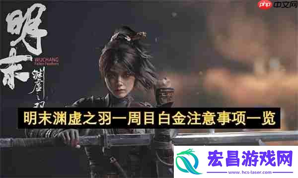 明末渊虚之羽一周目白金需要注意什么