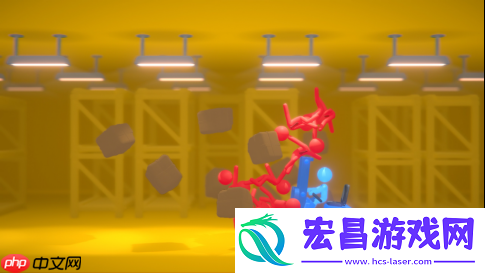 脚踢上司！物理乱斗新作打工火柴人现已狂暴上线Steam