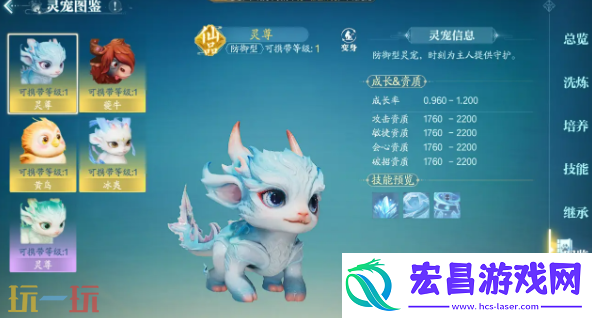 全职业灵宠搭配推荐
