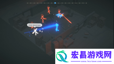 脚踢上司！物理乱斗新作打工火柴人现已狂暴上线Steam