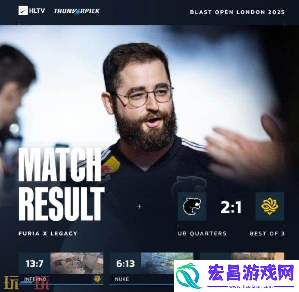 BLAST伦敦公开赛次日赛果！Spirit晋级胜者组