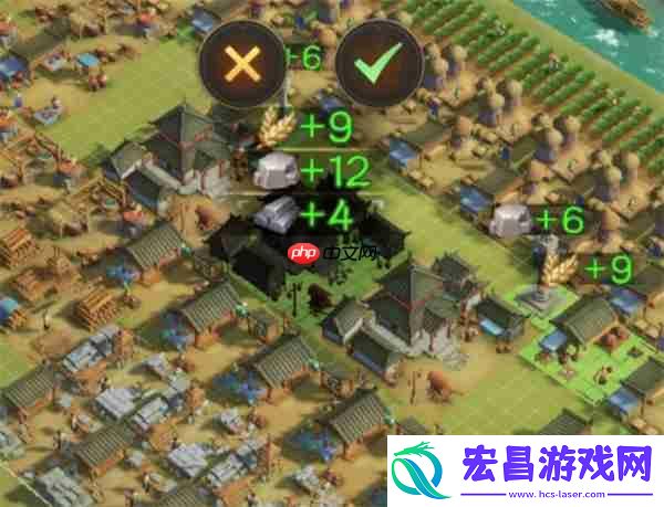 偃武不同建筑摆放思路介绍说明