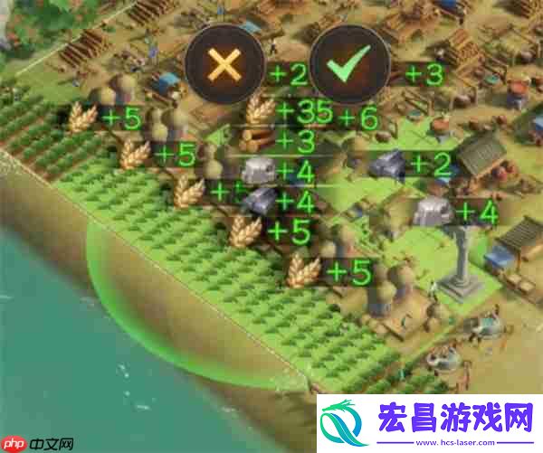 偃武不同建筑摆放思路介绍说明