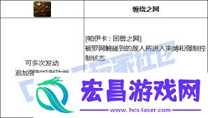 全形态的DNF猎人帕伊卡困兽之网技能一览