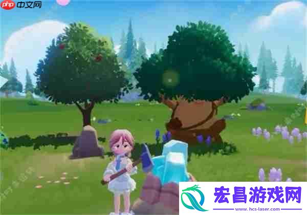 心动小镇9.11溜溜橡木与无瑕萤石位置