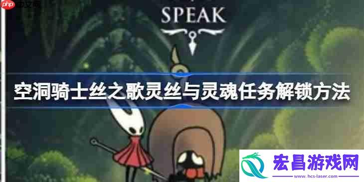 空洞骑士丝之歌灵丝与灵魂任务解锁方法-空洞骑士丝之歌灵丝与灵魂任务怎么解锁