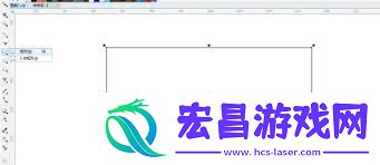 corelDRAW怎样删除部分线段